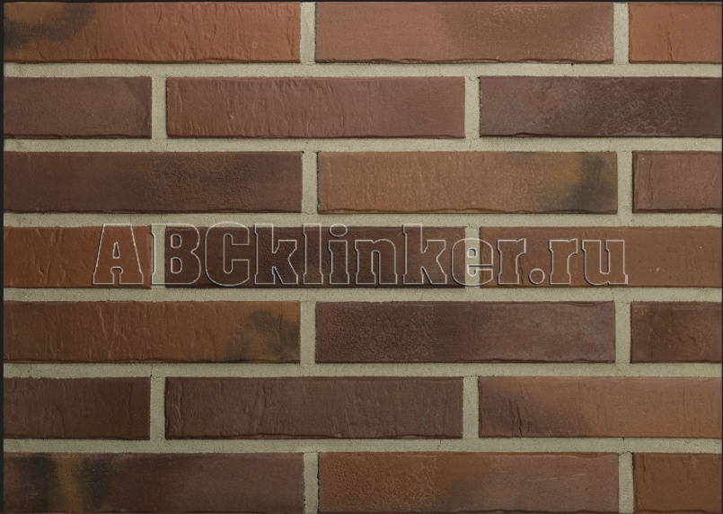 Brick Long 635, коричневый 430*52*15 мм, фасадная ригельная плитка под клинкер