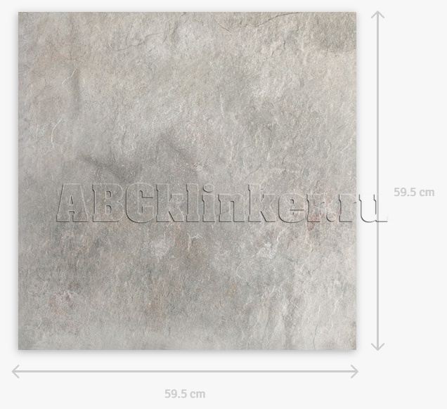 Burlington Silver Struktura 595х595х20 мм тротуарная плитка крупноформатная, керамогранитная Paradyz