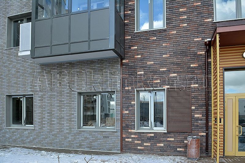 5032 ABC Boston плитка для вент фасада пазогребневая / без расшивки шва, ронсон 240x70x24 мм