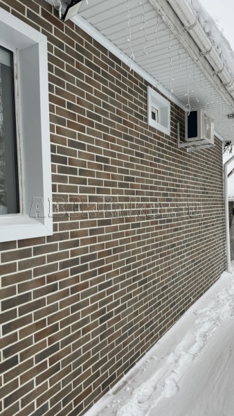 Retro Brick Cardamon фасадная термопанель из пенополиуретана ППУ 65 мм