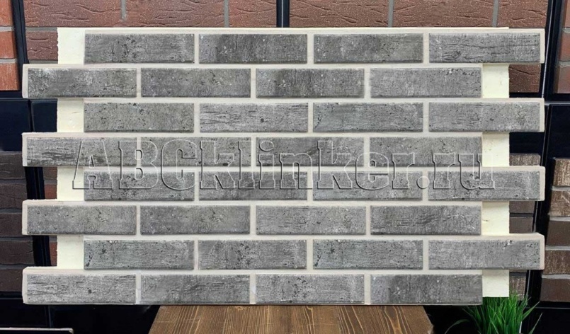 Cement Dark фасадная термопанель из пенополиуретана ППУ 65 мм