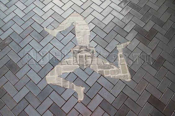 Berlin blau-anthrazit 200x100x18 мм, ABC Клинкерная тротуарная плитка - брусчатка Берлин блау-антразит