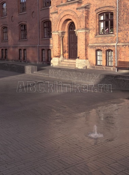 Schieferschwarz 200x100x45 мм, ABC Клинкерная тротуарная плитка - брусчатка