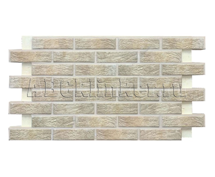 Loft Brick Salt фасадная термопанель из пенополиуретана ППУ 65 мм