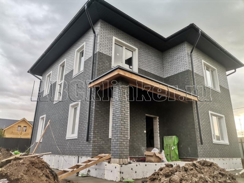 Cemento gray фасадная термопанель из пенополиуретана ППУ 65 мм