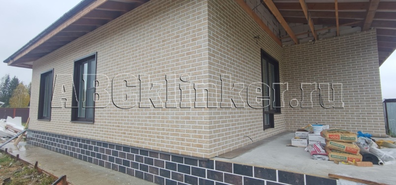 Loft Brick Salt фасадная термопанель из пенополиуретана ППУ 65 мм