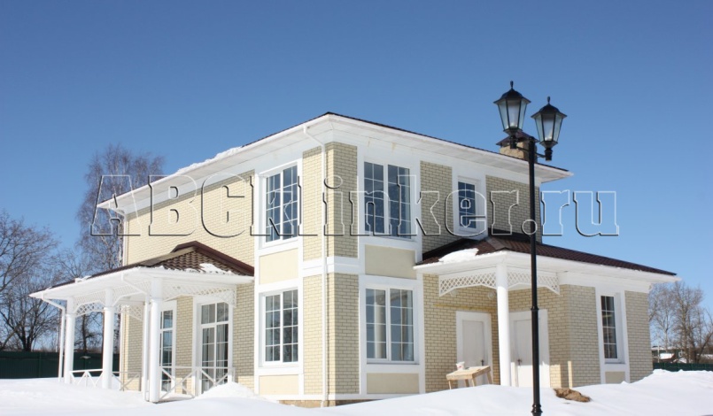 Alaska Beige Genarbt 240х71х7 мм, ABC Клинкерная плитка под кирпич фасадная