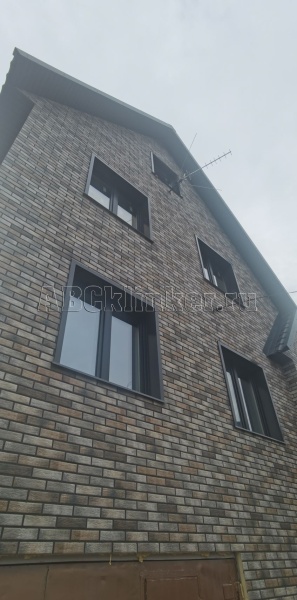 Loft Brick Pepper фасадная термопанель из пенополиуретана ППУ 65 мм